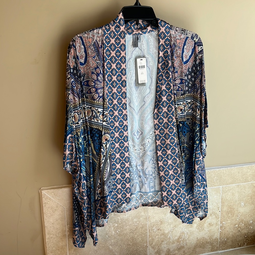 Anthropologie Bl^nk kimono. One size. NWT. Never worn.